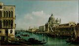 Вид Гранд-канала и Таможни в Венеции. Ок. 1743 г. Холст, масло. Центр Гетти, Лос-Анджелес