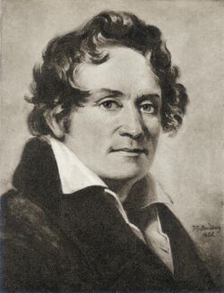 Портрет работы Й. Г. Сандберга (1826)