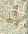 Городской план Брюгге (1562)
