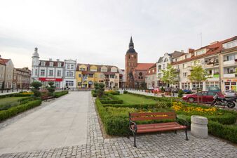 Stadtzentrum mit Marktplatz