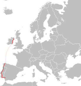 Схема маршрута Е01