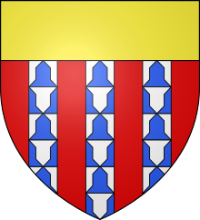 Blason de la maison de Châtillon.svg
