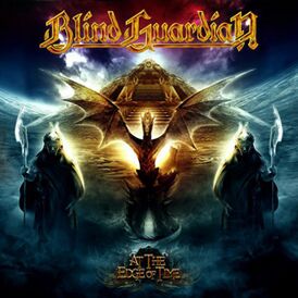 Обложка альбома Blind Guardian «At the Edge of Time» (2010)