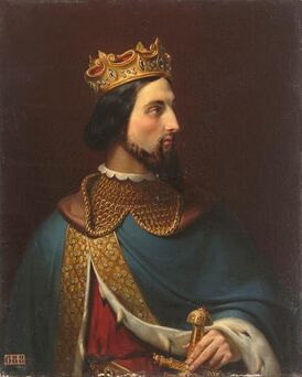 Генрих I, король Франции. Картина М.-Ж. Блонделя (1837 год)