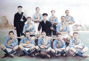 В четвёртом дивизионе. 1908 год.