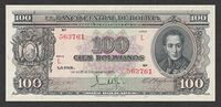 BoliviaP142-100Bolivianos-L1945-donatedth f.jpg