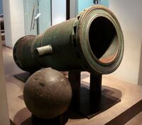 Bronze bombard of the Knights Hospitaller cast in 1480.
