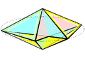 Изгибаемый октаэдр Брикара второго типа