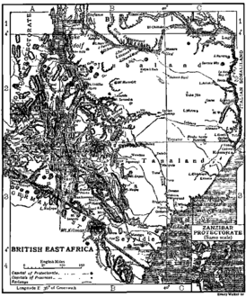 Кения в 1911 году