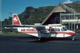 Самолёт Britten-Norman BN-2A-8 Islander в 1988 году