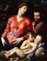 Святое Семейство с младенцем Иоанном Крестителем. ок. 1530. Уффици, Флоренция