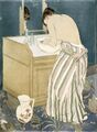 Мэри Кассат, Туалетная комната, 1889-1894 гг.
