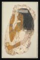 Леди Тьепу, династия Нового царства 18, Правление Аменхотепа III, 1390-1352 гг. до н. э., из гробницы № 181 в Фивах