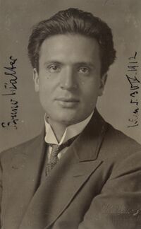 Бруно Вальтер в 1912 году