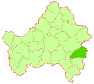 Брасовский район на карте