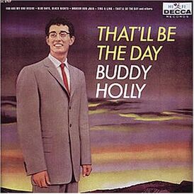 Обложка альбома Бадди Холли «That’ll Be the Day» (1958)
