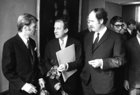 Хельмут Грим (крайний слева). 1968