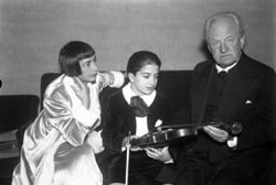 Риччи Руджеро (в центре) и Гауптман Герхарт, 1932 год