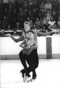 Елена Валова и Олег Васильев в 1987 году