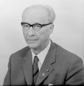 Иоганнес Дикман в 1967 году