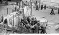 Строительство баррикады, Битва за Берлин, 1945 год.