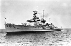 Лёгкий крейсер «Нюрнберг», 1935 год