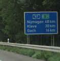 Е31 в Германии, около границы