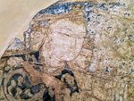 Изображение бога Вешпаркара с луком, Кала-и Кахкаха I, Бунджикат, Уструшана, VIII-IX века н. э., Национальный музей древностей Таджикистана[7].