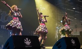Группа выступает на Japan Expo 2014