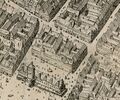 Изображение Нашмаркта на плане города 1646 года