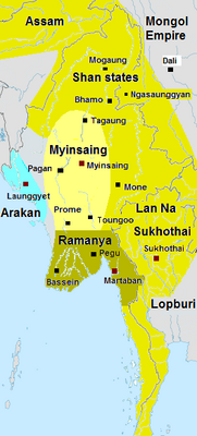 Мьянма в 1310 году