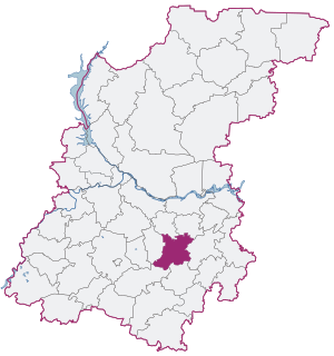 Бутурлинский район Бутурлинский муниципальный округ на карте