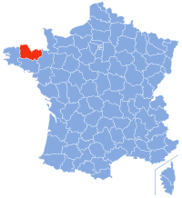 Кот-д’Армор на карте