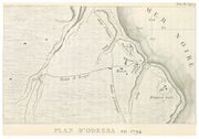 План Одессы в 1794 году