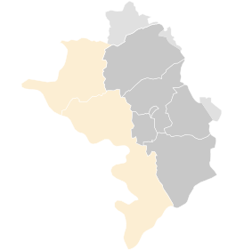 Карта распространения COVID-19 в Республике Арцах (по состоянию на 8 апреля):      1–9 подтверждённых случаев