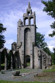 Руины церкви Нотр-Дам