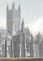 Башня над средокрестием, Кентерберийский собор