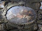 Илия на огненной колеснице. Фреска капеллы Орландини. Базилика Санта-Мария-Маджоре, Флоренция