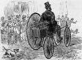 Электрический трицикл, 1881 г.