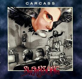 Обложка альбома Carcass «Swansong» (1996)