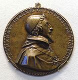 Медаль с портретом Ришельё (Музей Боде, Берлин)