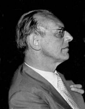 Карл Орф (фото 1956 г.)