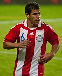 Карлос Бонет в составе сборной Парагвая
