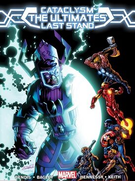 Обложка Cataclysm: The Ultimates' Last Stand #1. Художник — Марк Багли.