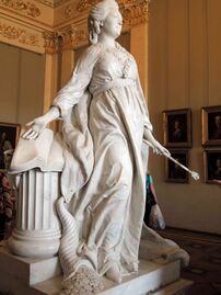Скульптура «Екатерина II — законодательница» (1790). ГРМ