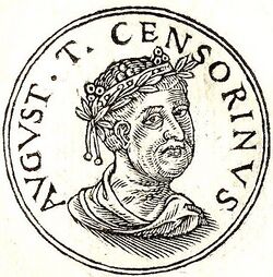 Портрет в форме монеты из Promptuarii Iconum Insigniorum — сборника биографий, изданного в 1553 году.