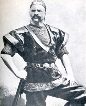 Фёдор Шаляпин в роли варяжского гостя, 1897 год