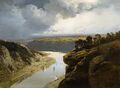 Вид на долину Роны, 1850