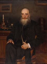 Портрет М.П. Черинова работы В.И.Сурикова, 1888.