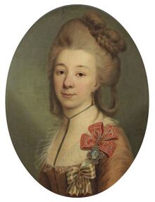 Художник И. Ф. А. Дарбес, 1781 год